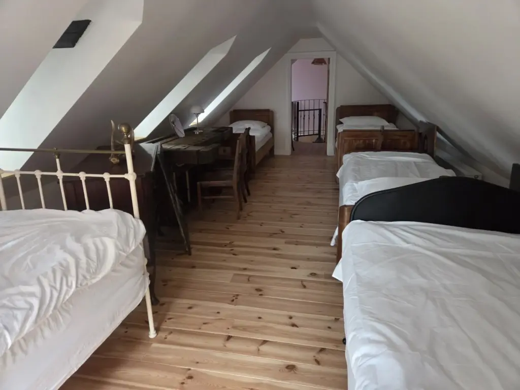 Bedroom photography used to show guests the sleeping accommodation.